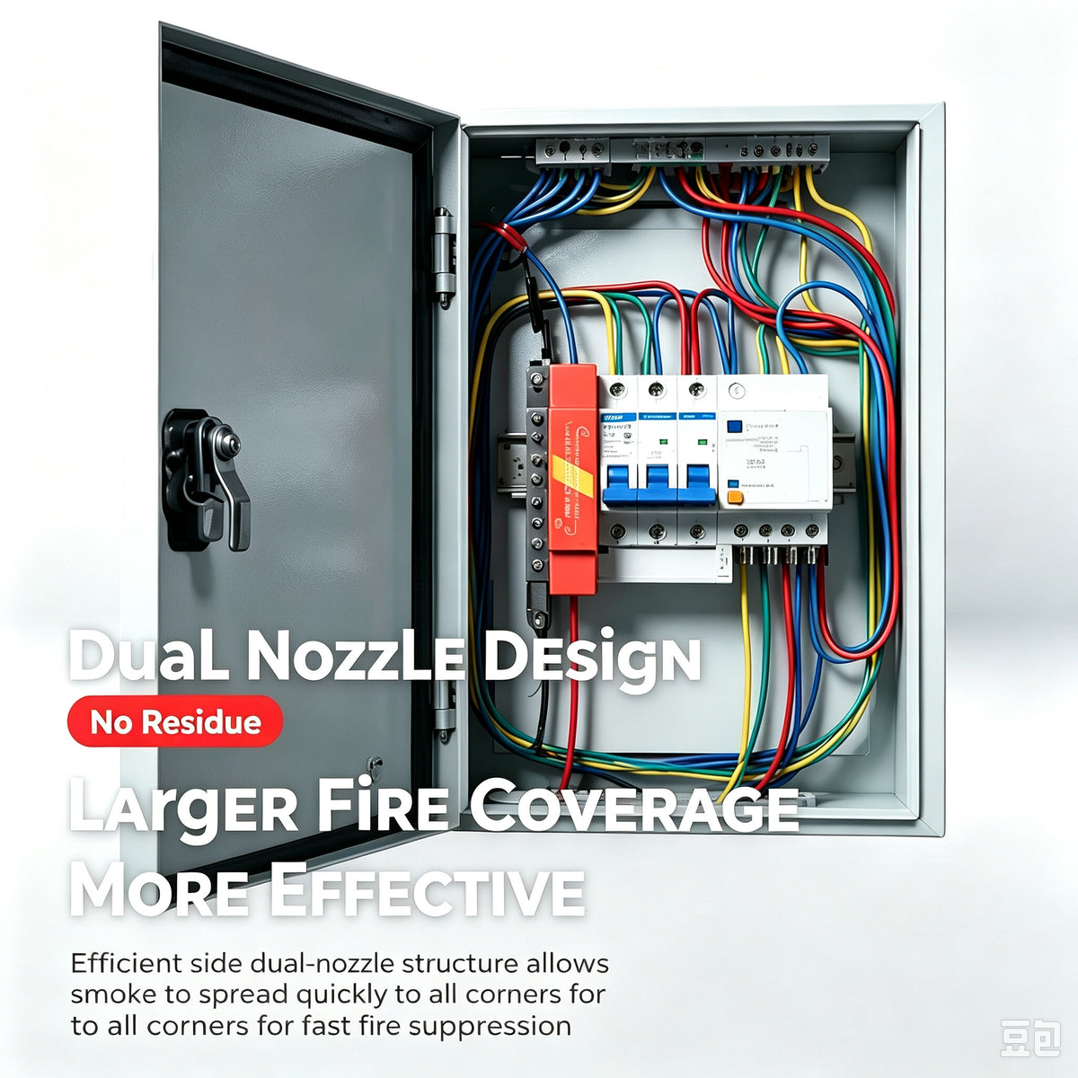 10g-40g Compact Fire Protection Aerosol Automatic Fire Extinguishing Breaker for Electrical Switch & Meter Box