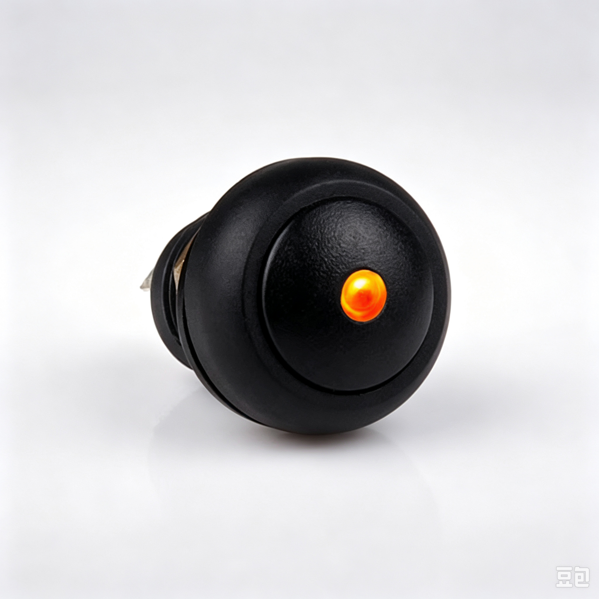 12mm IP67 Waterproof Push Button Switch, Momentary & Self-Locking, 1NO, LED Optional